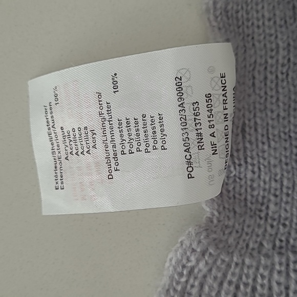 3pommes 3 piece hat scarf mitts set Baby girl New without tags - Picture 2 of 8